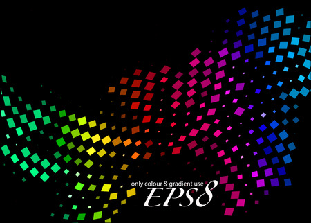 Abstract mosaic background,  illustration. のイラスト素材