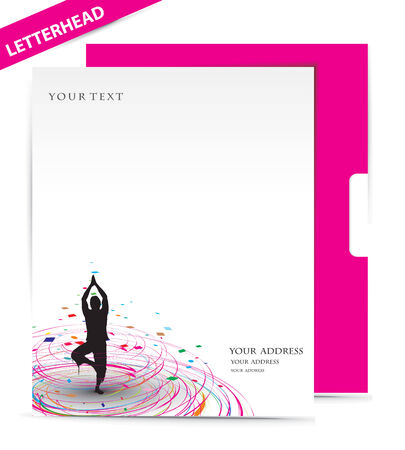 Business style templates, illustration のイラスト素材