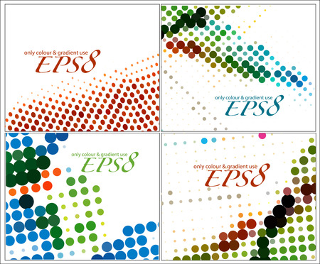abstract halftone circle background ,  illustration. のイラスト素材