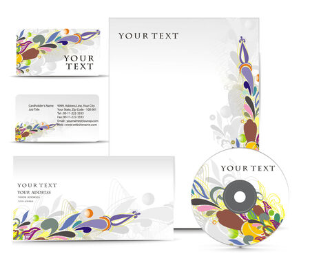 Business style templates for your project design,  illustration.のイラスト素材