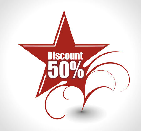 Discount card templates,  illustration. のイラスト素材