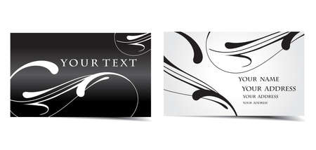   business card set,  design. のイラスト素材