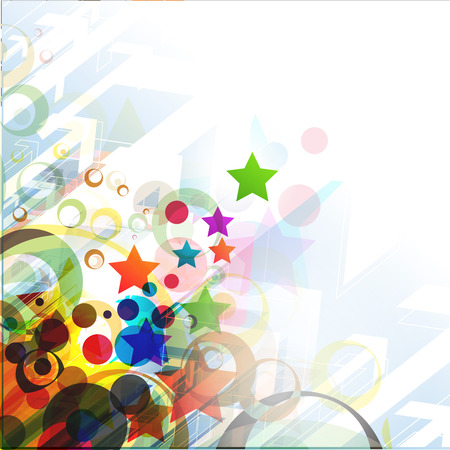 Abstract colorful background   illustration. のイラスト素材