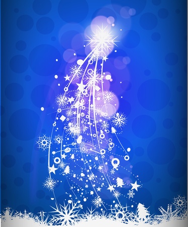Background for new year and for Christmas,  illustrationのイラスト素材