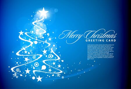 Background for new year and for Christmas, illustrationのイラスト素材