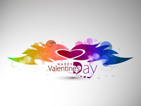 Abstract valentines day colorful grunge design element background.のイラスト素材