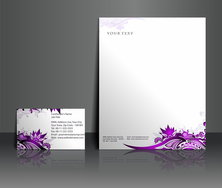 Business style templates for your project design, Vector illustration. のイラスト素材