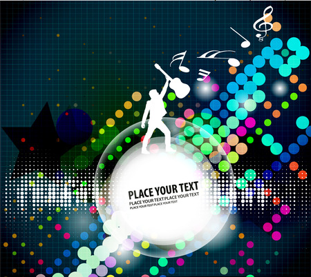 abstract colorful banner design. vector illustration. のイラスト素材