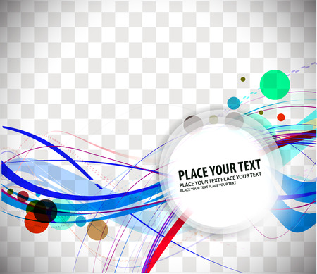 abstract colorful banner design. vector illustration. のイラスト素材