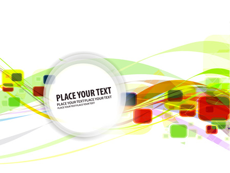 abstract colorful banner design. vector illustration. のイラスト素材