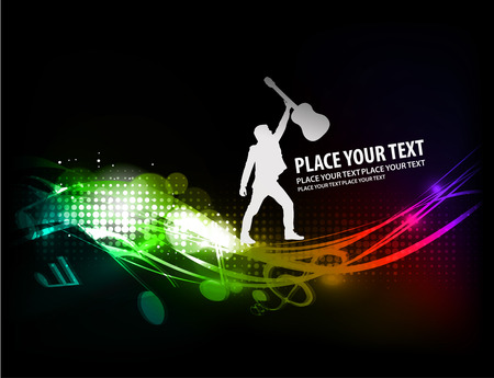 abstract colorful banner design. vector illustration. のイラスト素材