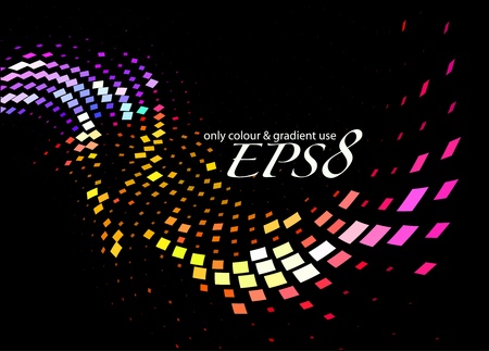 Abstract mosaic background,   illustration. のイラスト素材