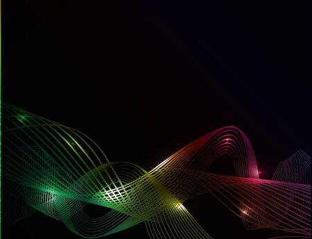 abstract musical notes background for design use.のイラスト素材