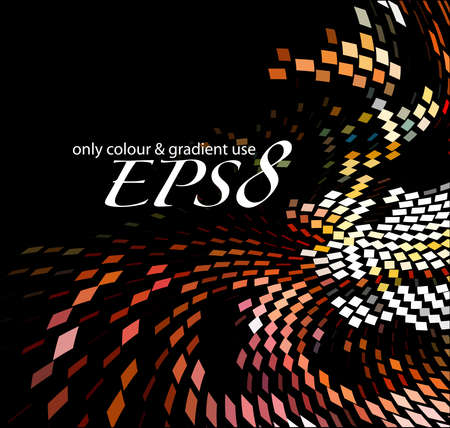 Abstract mosaic background, eps8 vector illustration. のイラスト素材