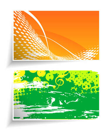 Beautiful card set design, vector illustration. のイラスト素材