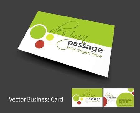 vector business card set , elements for design. のイラスト素材