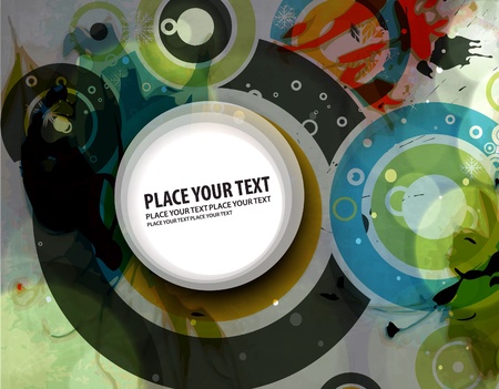 Seamless vector retro pattern banner design.のイラスト素材