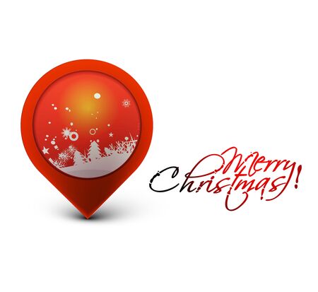 Christmas colorful banner design, vector illustrationのイラスト素材