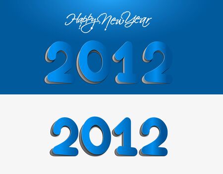 new year 2012 background. Vector illustrationのイラスト素材