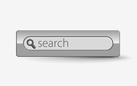vector search icon web design element. のイラスト素材