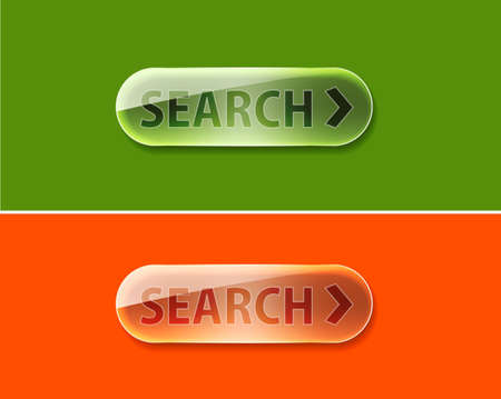 vector search icon web design element.のイラスト素材