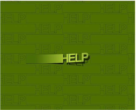 vector glossy help web background design element. のイラスト素材