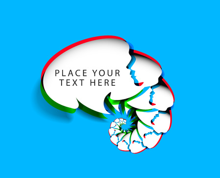 Chat messenger window icon vector illustrationのイラスト素材