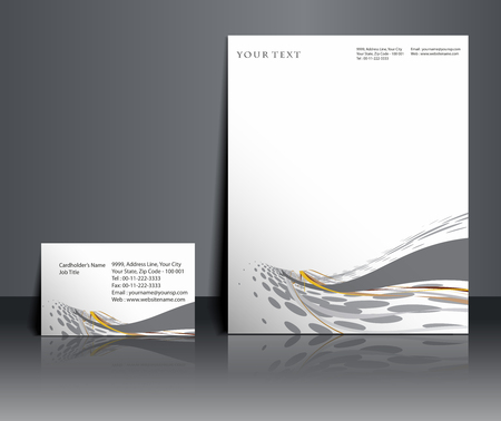Business style templates for your project design, Vector illustration. のイラスト素材