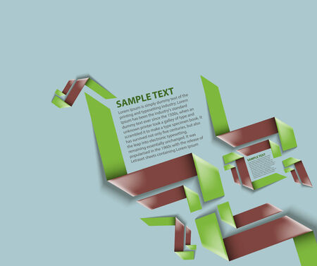 Vector information banner design elementのイラスト素材