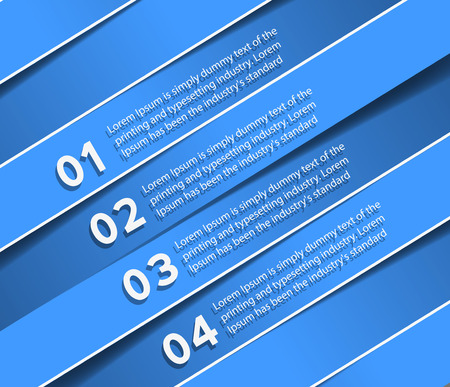 Vector Information Banner Design Elementのイラスト素材