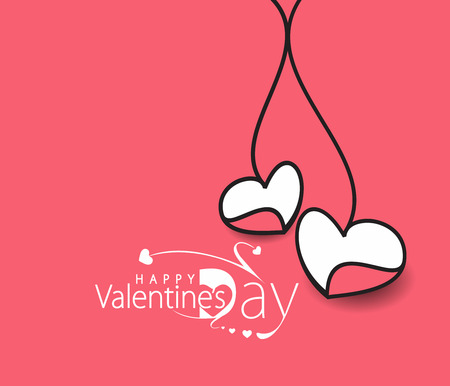 Abstract Heart Shape for Valentine Day Design  ,illustration のイラスト素材