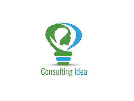 Symbol of Consultancy, isolated vector design のイラスト素材
