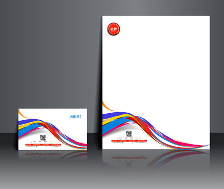 Photography Studio Corporate Identity Templateのイラスト素材