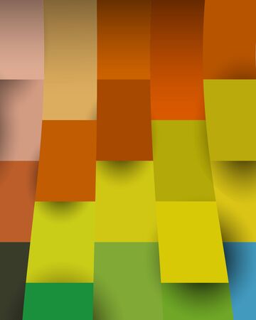 Abstract Design with Squaresのイラスト素材