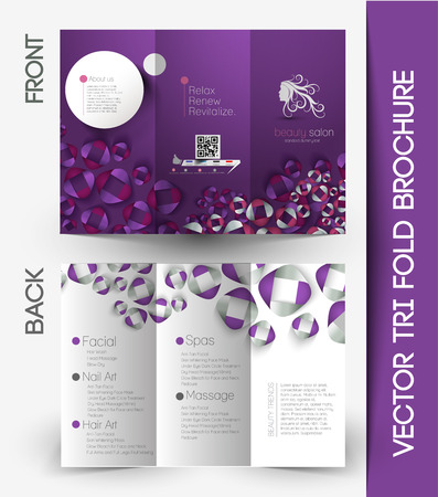 Corporate Business Tri-Fold Mock up & Brochure Designのイラスト素材
