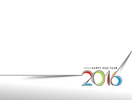 Happy new year 2016 Backgroundのイラスト素材