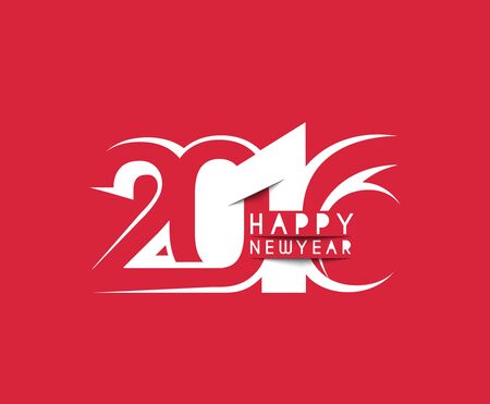 Happy new year 2016 Backgroundのイラスト素材