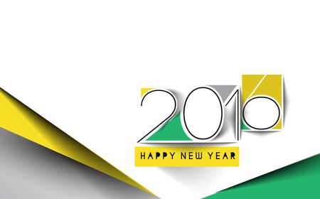 Happy new year 2016 Backgroundのイラスト素材