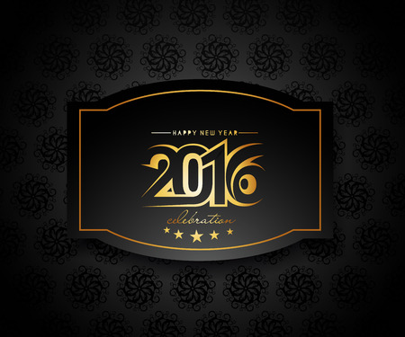 Happy new year 2016 Backgroundのイラスト素材