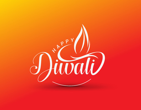 Happy Diwali Background. Abstract vector illustration on the theme of the traditional celebrationのイラスト素材