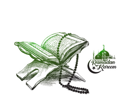 Ramadan Kareem template designのイラスト素材