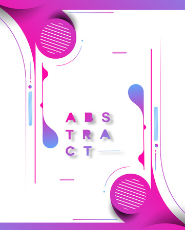 Abstract colorful pattern design and background. Use for modern design, cover, poster, template, brochure, decorated, flyer, banner.のイラスト素材