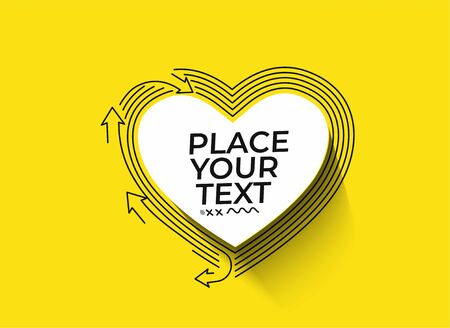 Flat linear promotion geometric shapes banner, scroll,  sticker, badge, price tag, poster.のイラスト素材