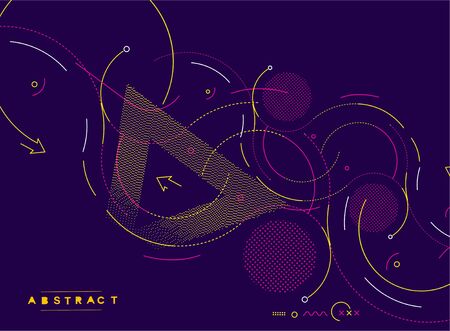 Abstract colorful pattern designのイラスト素材