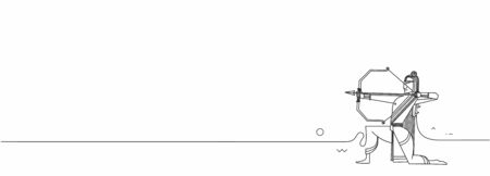 Lord Rama with arrow killing Ravana India poster, vector illustration.のイラスト素材