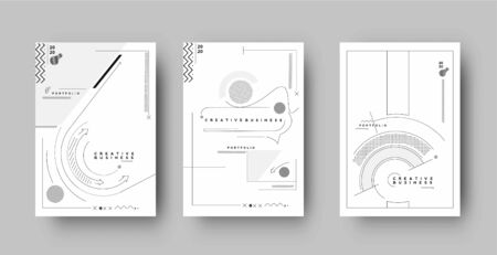 Flyer & Poster Cover Design in A4 Size Photo Template Illustration.のイラスト素材