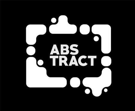 Abstract banner art poster with space of your text, vector illustration Design.のイラスト素材