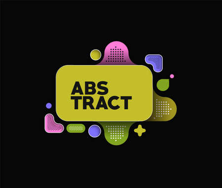 Abstract banner poster with space of your text, vector illustration Design shapes.のイラスト素材