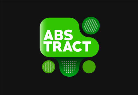 Abstract banner poster with space of your text, vector illustration Design shapes.のイラスト素材