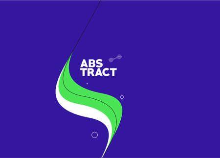 Abstract Flat linear promotion geometric shapes banner, scroll,  sticker, badge, price tag, poster.のイラスト素材